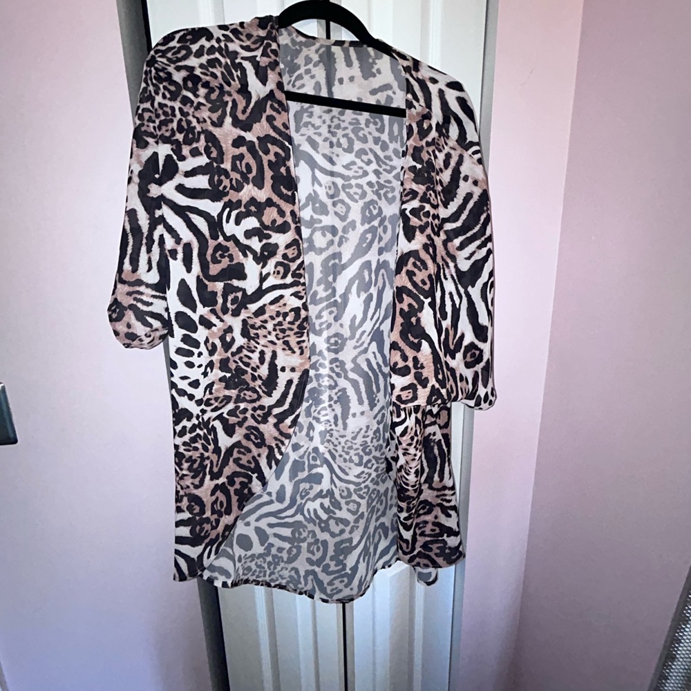 Animal Print Women's Top